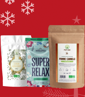 Offre infusions noël au CBD