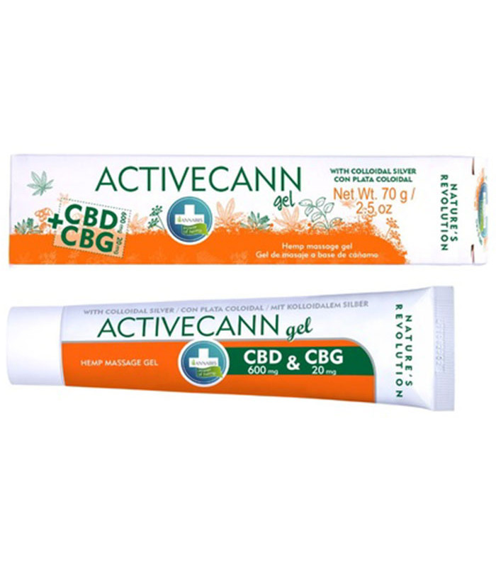 Gel CBD chanvre ACTIVECANN Annabis