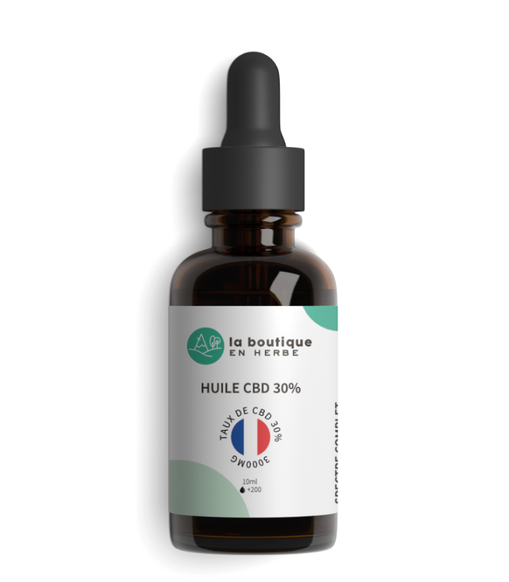 Huile CBD française 30%