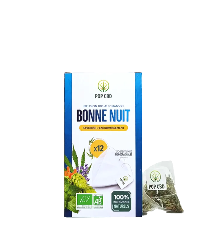 Sachets infusion bonne nuit CBD
