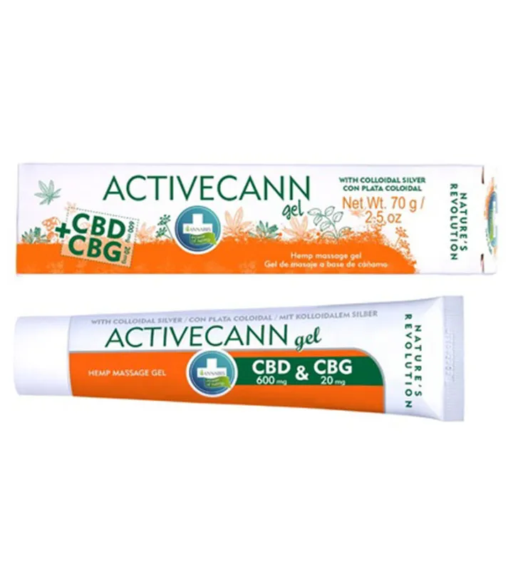 Gel CBD chanvre ACTIVECANN Annabis