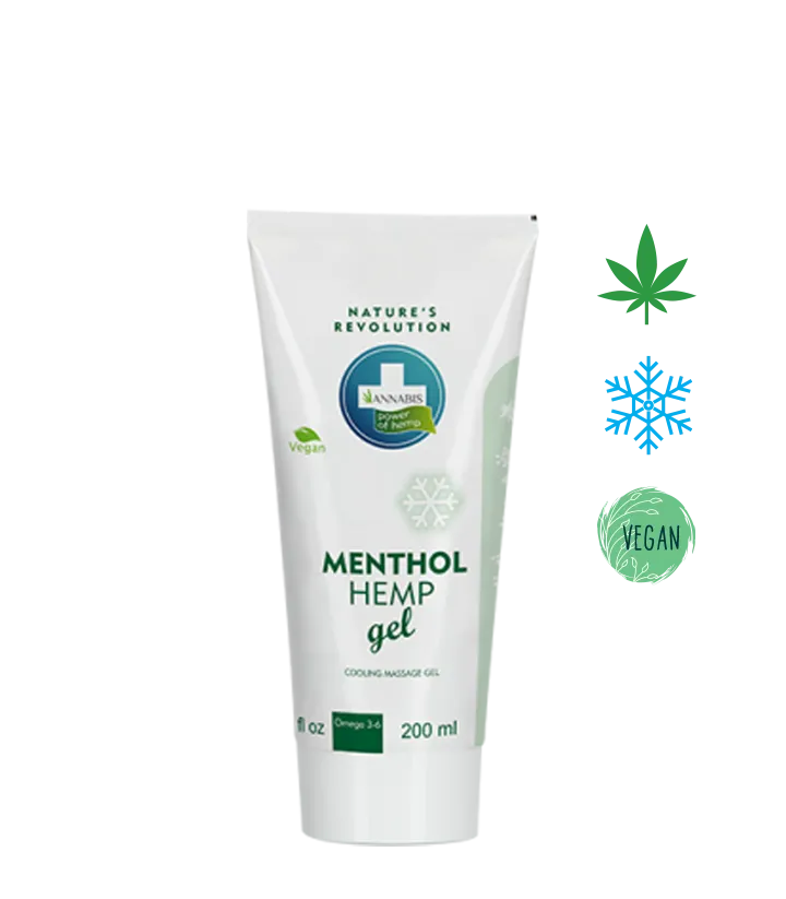 Gel Mentholé au chanvre ANNABIS
