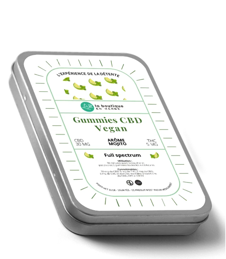 Gummies CBD & THC mojito