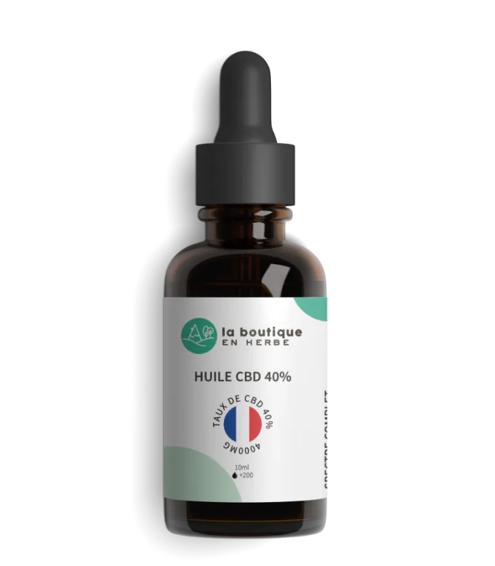 Huile de CBD 40% spectre complet