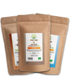 Offre Infusion CBD détente Pop CBD