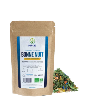 Infusion POP CBD bonne nuit