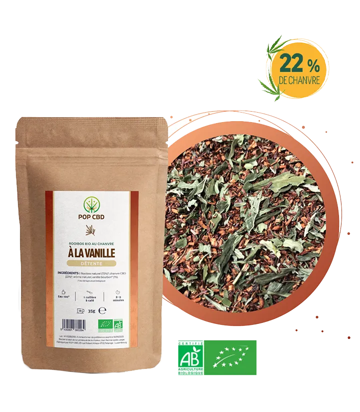Rooibos Pop CBD vanille