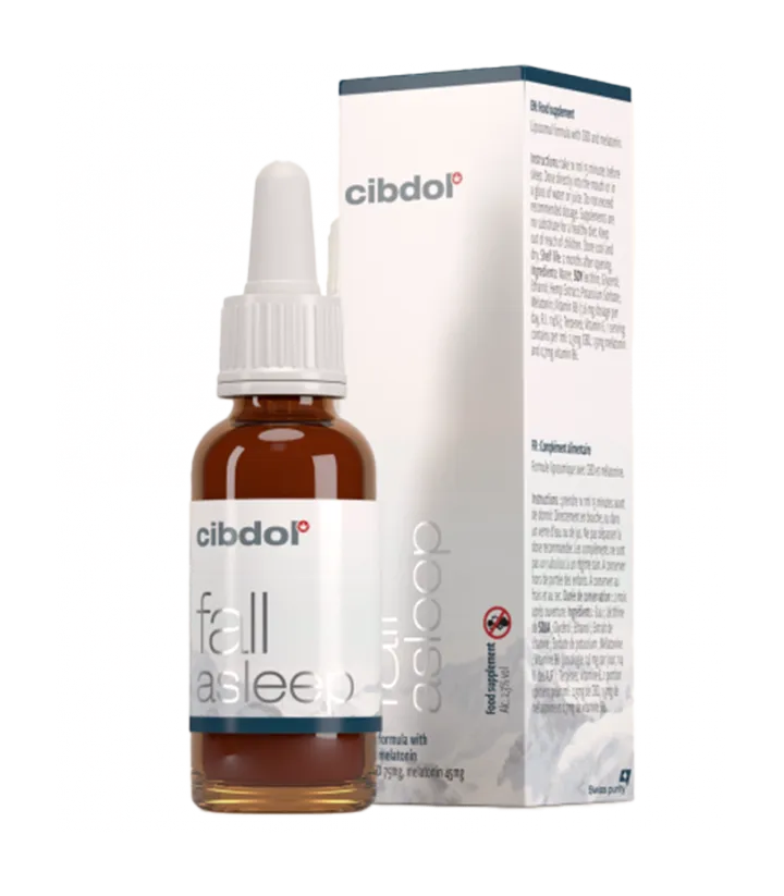 Fall asleep (Méladol) mélatonine et CBD