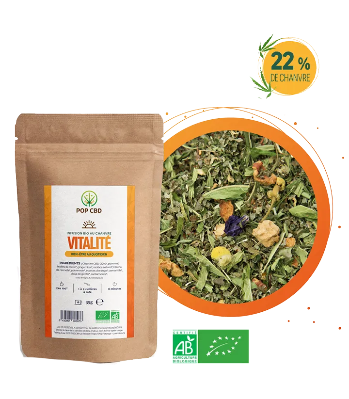 Infusion chanvre VITALITE