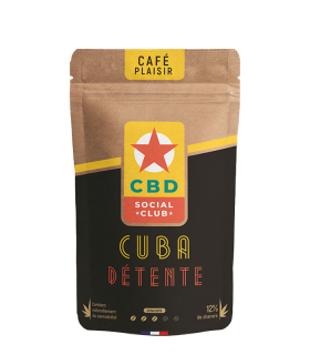 Café CBD Cuba détente moulu