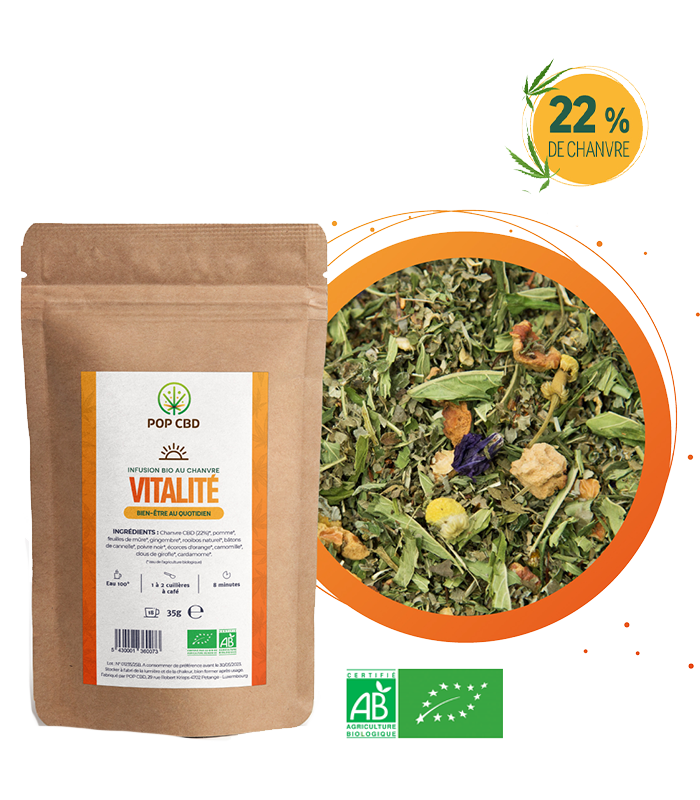 Infusion chanvre VITALITE