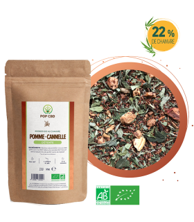 Rooibos Pop CBD pomme cannelle