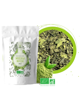 Thé vert au chanvre moringa matcha