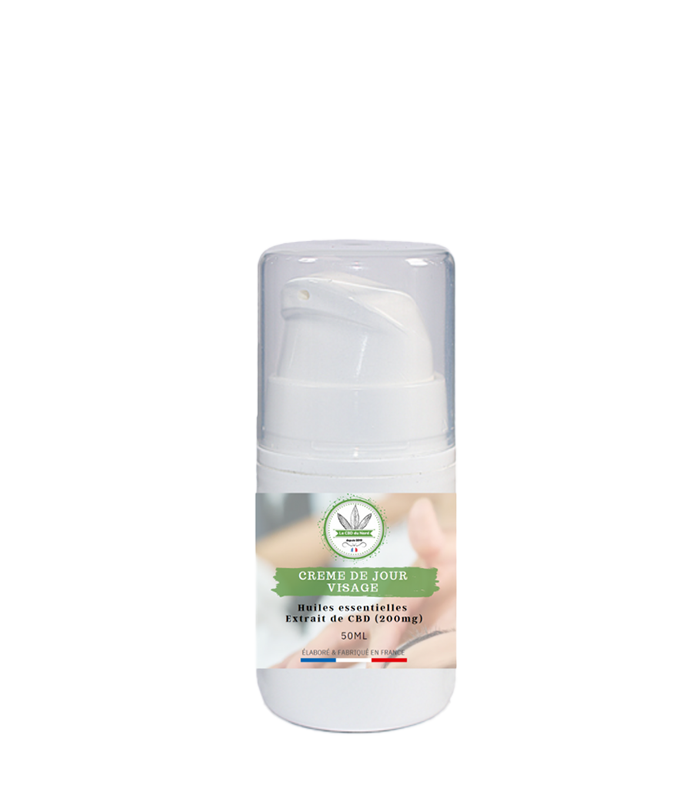 Crème De Jour CBD Visage