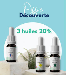 Offre Découverte 3 huiles 20%