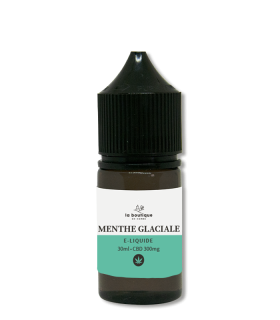 E-liquide CBD menthe glaciale