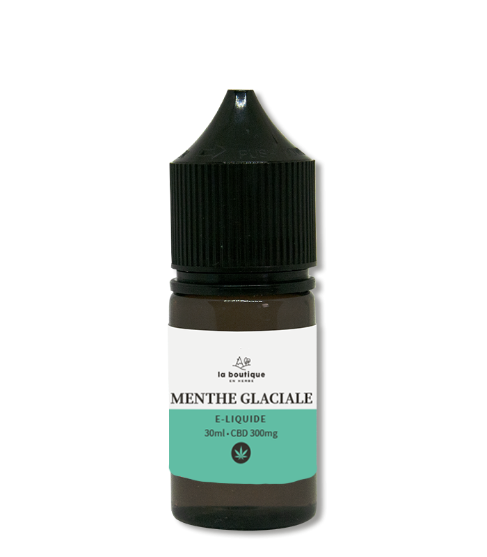 E-liquide CBD menthe glaciale