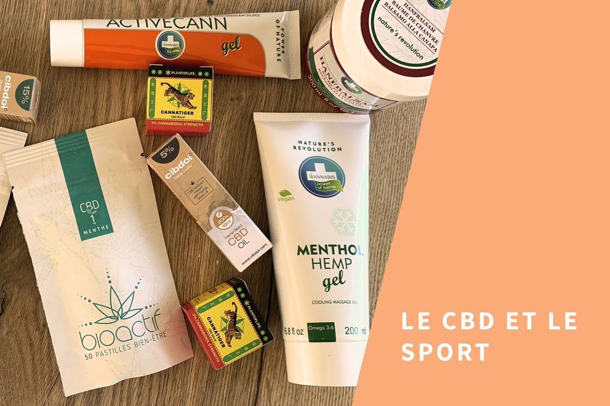 cbd et sport produits