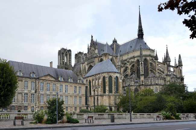 Vu de la cathédrale de Reims