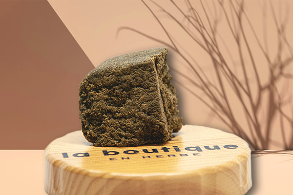 Résine hash cbd caramello