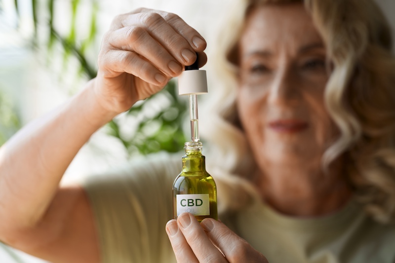 illustration cbd soulager migraine