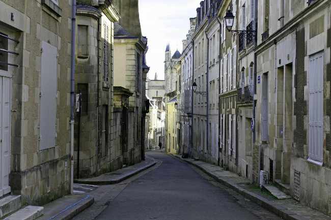 Rue de Poitiers et de son centre historique