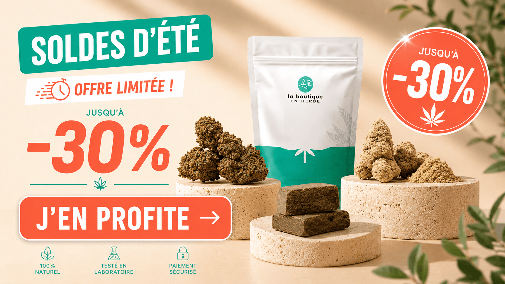 soldes été cbd shop