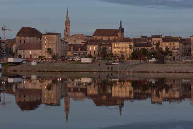 Vu de la ville de Bergerac