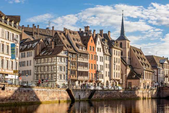 Vu de Strasbourg